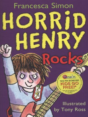 cover image of Horrid Henry rocks
